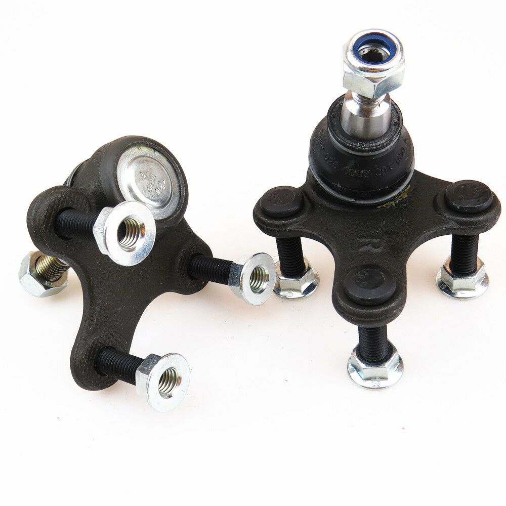 1Pair Ball Joint Front Lower LH Driver RH Passenger For VW Golf MK5 6 EOS Tiguan Beetle Caddy Octavia Seat 1K0407366C 1K0407365C
