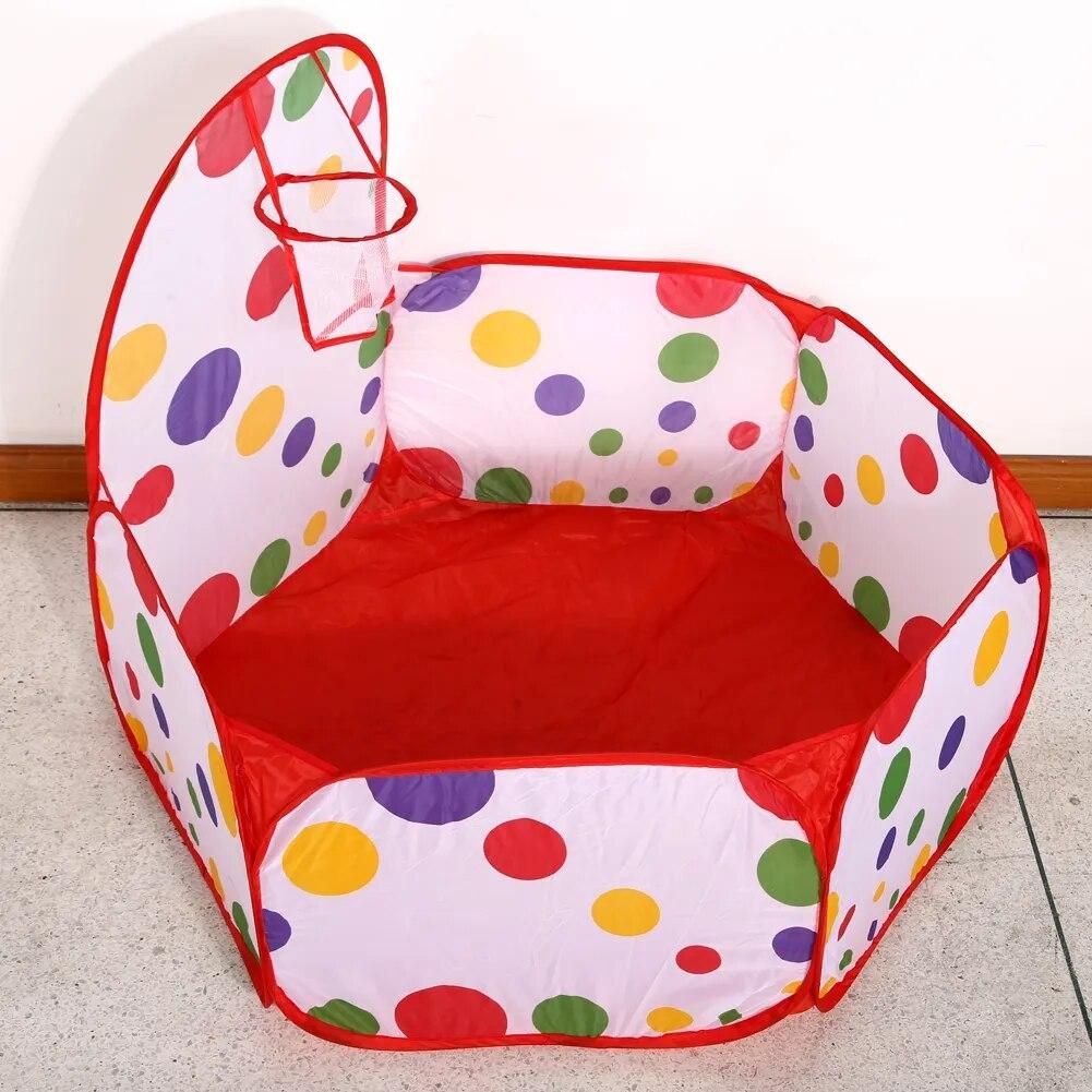 Children Ball Game Playhouse Foldable Shootable Indoor Game Room Breathable Parent-Child Interaction for Indoor Outdoor Activity