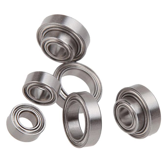 8 Piece Steel Inner Diameter 10mm/5mm Bore Ball Bearing Pillow Block