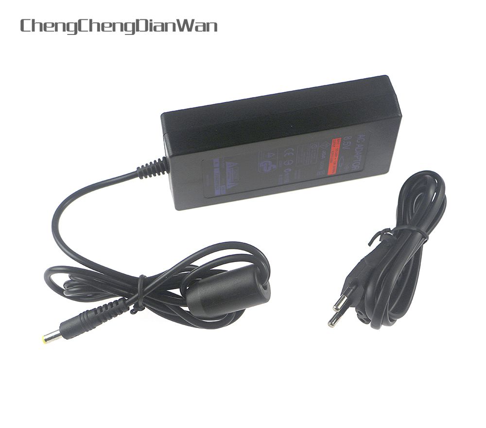 ChengChengDianWan EU Black Convenient AC Adapter Charger Power Supply Cable Cord Supply For PlayStation 2 For PS2 70000