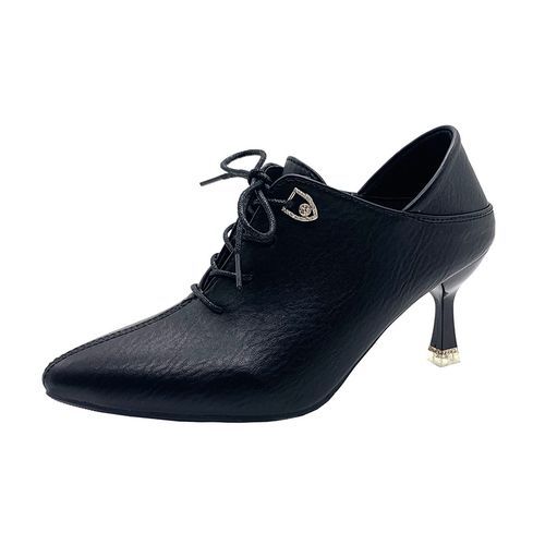 Ladies Classic FashionPointed High Heels-Black