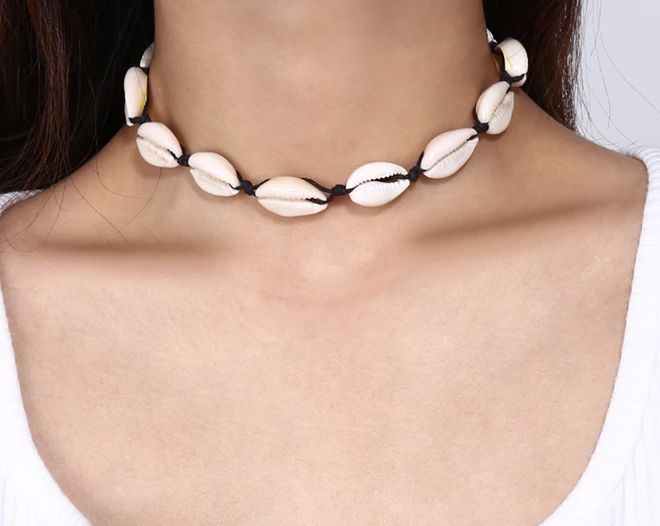 Adjustable Cowries Shell Fashion Necklace