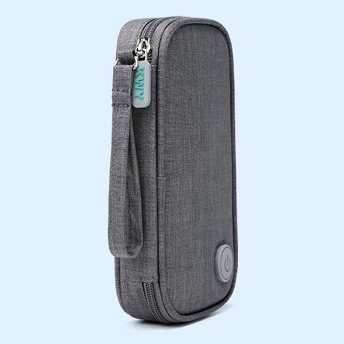 UV LED Sterilizer Disinfection Bag Nail Tools  Light Gray