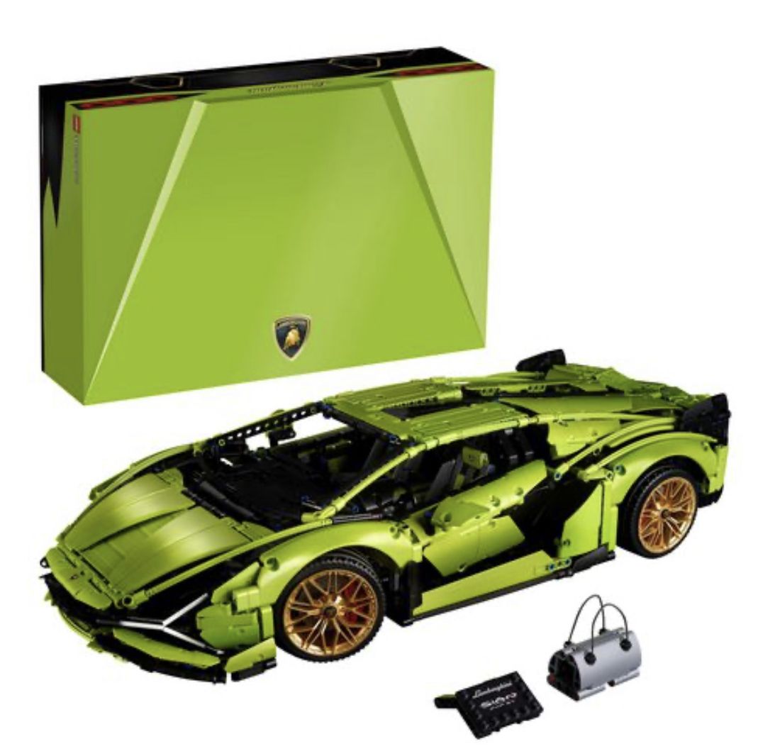 Technic Lamborghini Sian FKP 37 (42115) Model Car Toy Building Kit (3,696 Pieces)