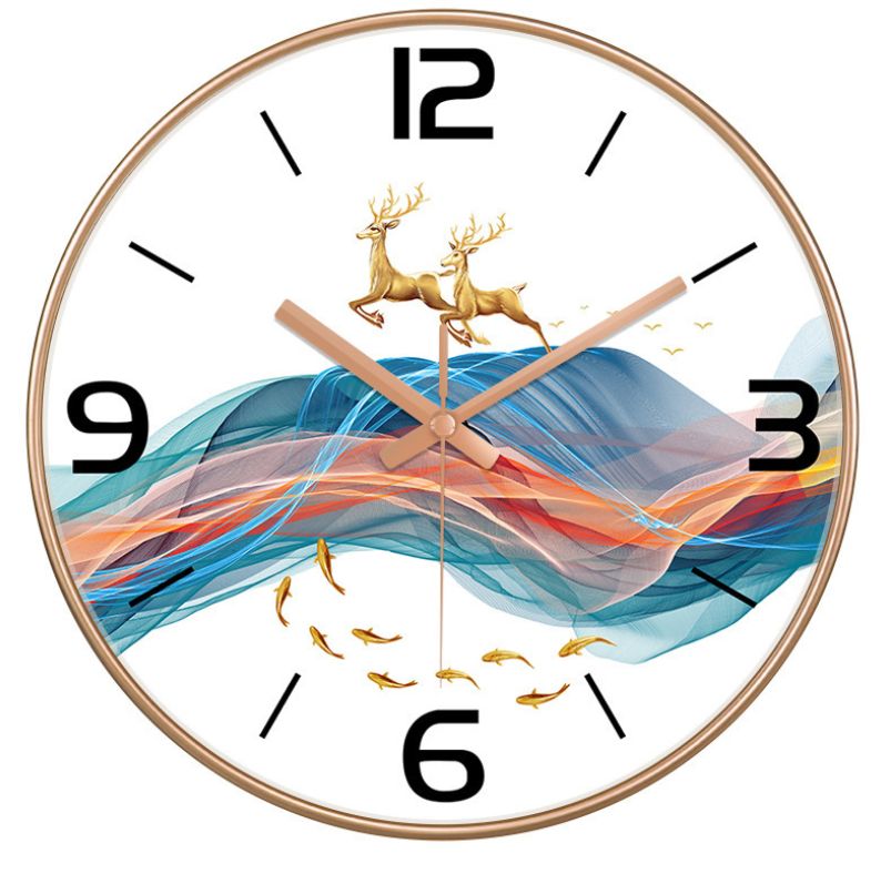 Classy 12Inch 30CM  Quartz Wall Clock.(Silent Movement)