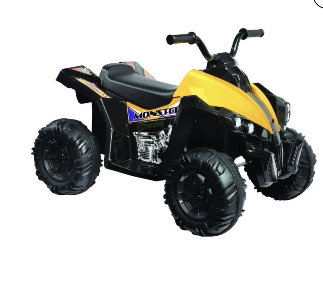 Monster Quad In Black (12V)