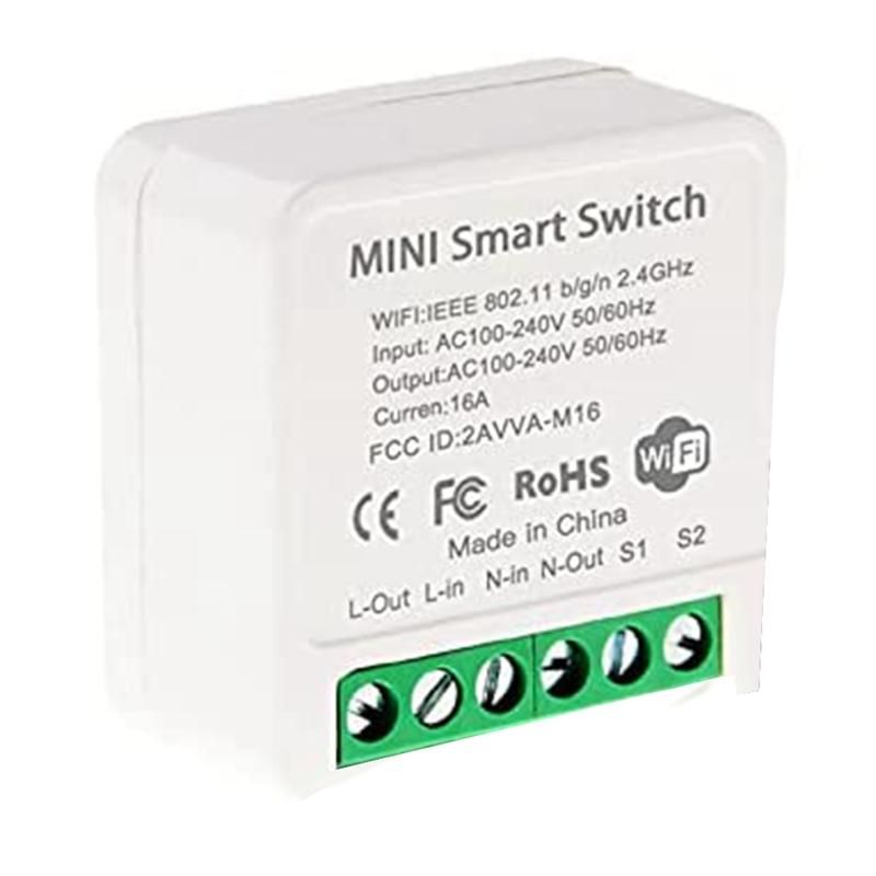 Mini Smart WiFi Relay Switch, DIY Timer Light Switch Module