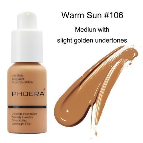 Waterproof Matte Liquid Foundation Cream Makeup 30 ML