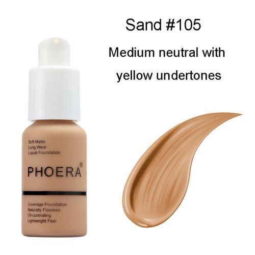 Waterproof Matte Liquid Foundation Makeup 30 ML