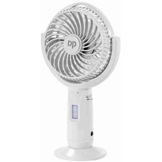 Dp Led Light Light Rechargeable Table/Hand Fan