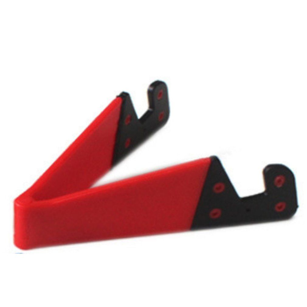 Universal Desktop Folding Phone Stand Color Stand Base Portable Phone Stand-red