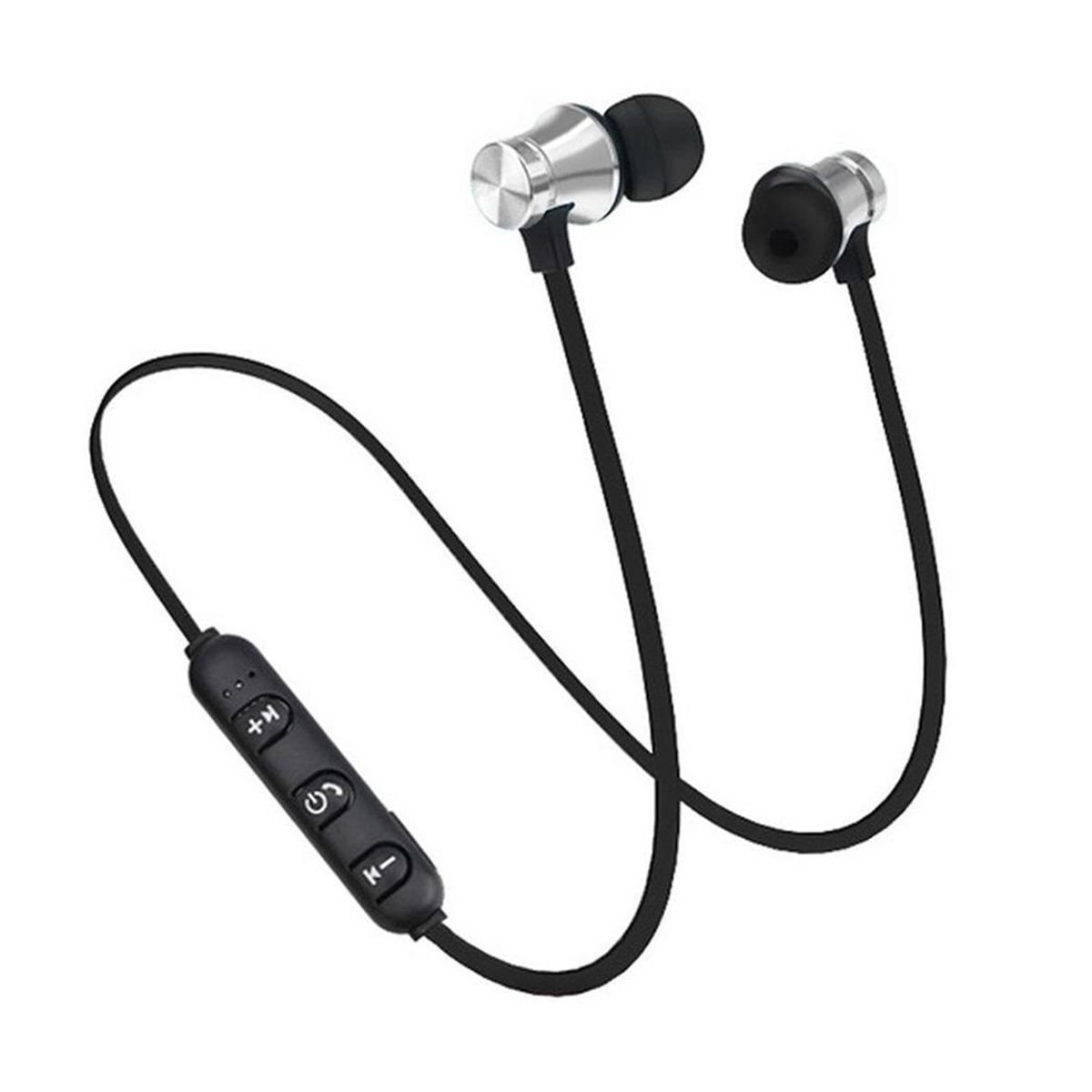 XT11 Earphone Wireless Magnetic In-Ear Universal-Silver