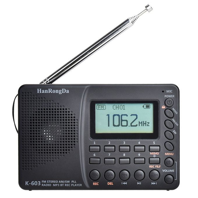HRD-603 Portable Radio Support TF Card