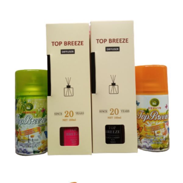 Air Freshner Diffuser 2pks Gives Your Home A Nice Scent And 2pcs Of Spray
