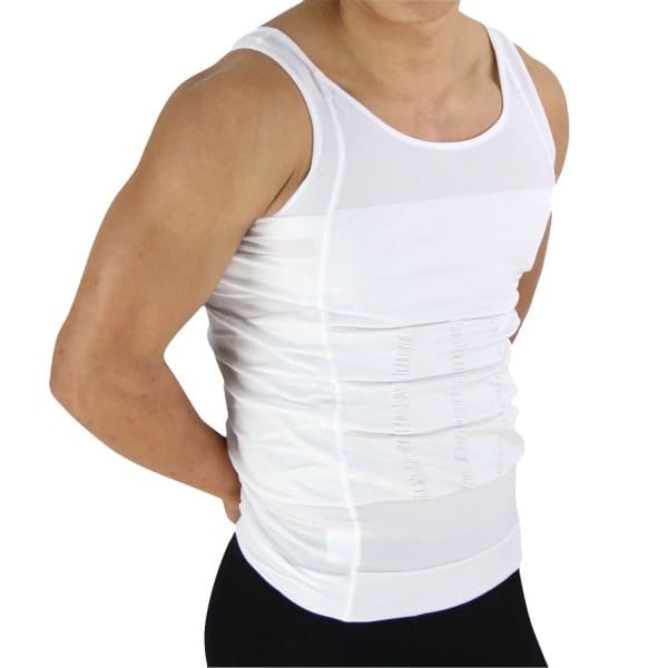 Slim N Lift Slimming Shapewear Vest For Men - White