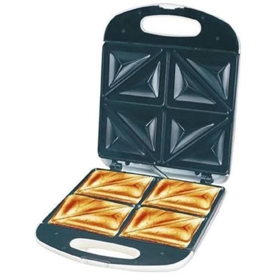 4 Slice Large Electric Toaster And Sandwich Maker