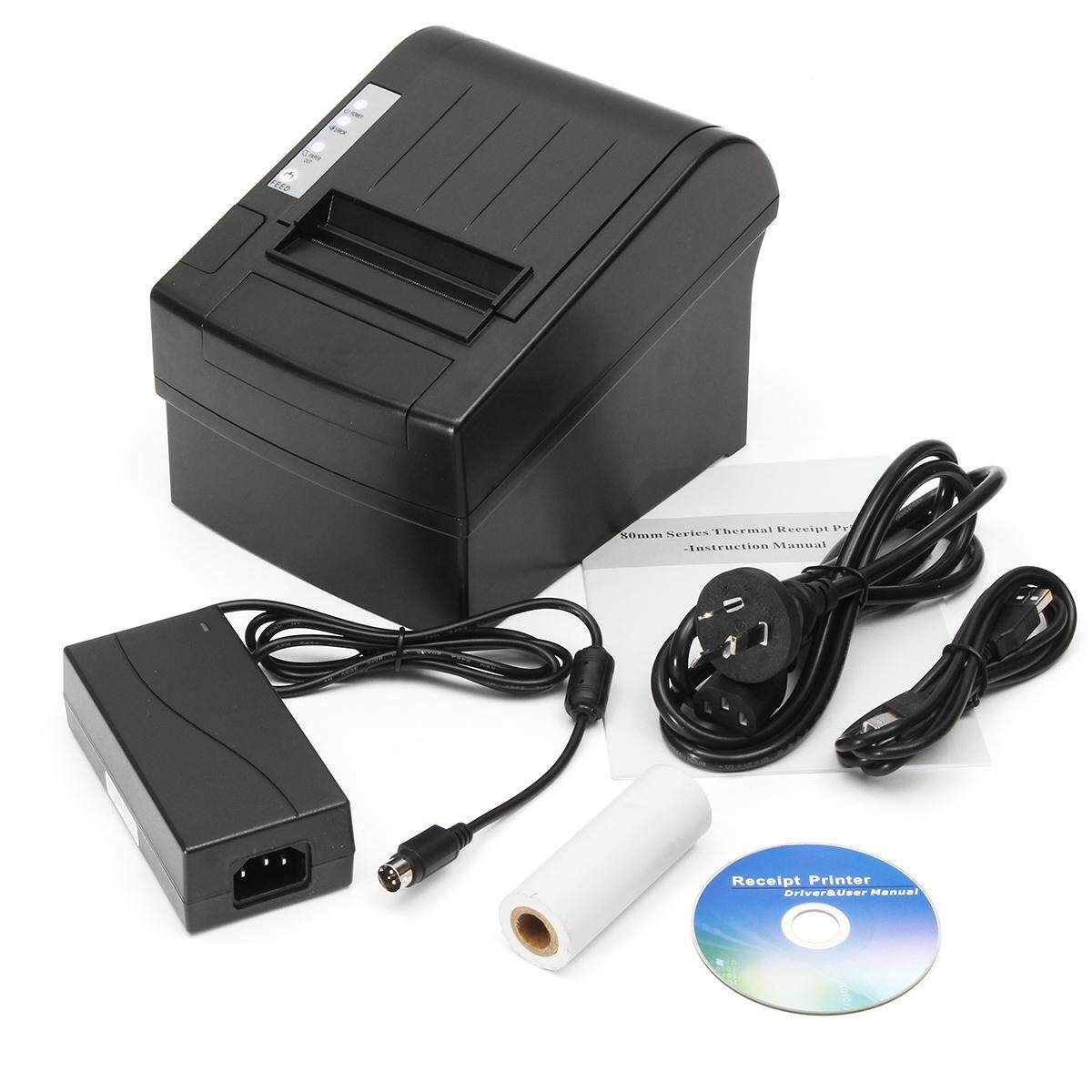 Wireless POS Thermal Receipt Printer 80mm WIFI Auto 300mm/s POS-8220