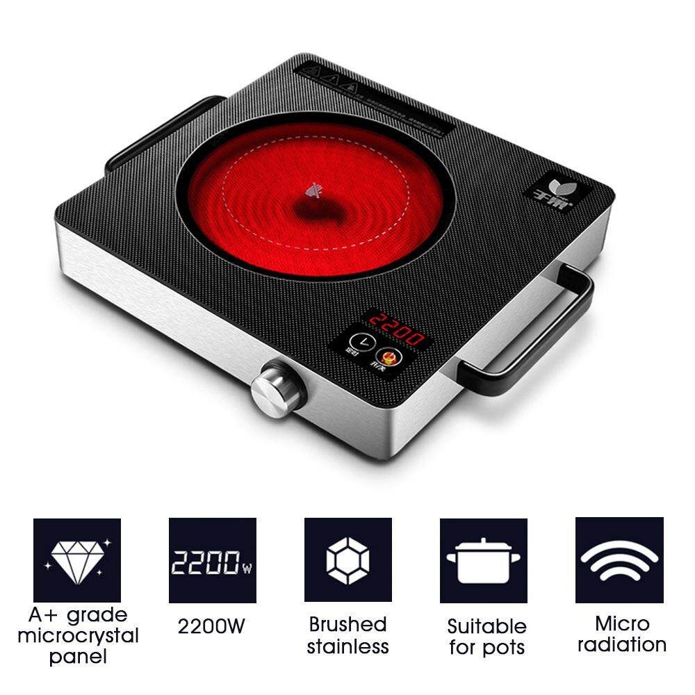 Multifunctional Quick Heat 2200W Preset/ Touch Count Down Induction Cooker