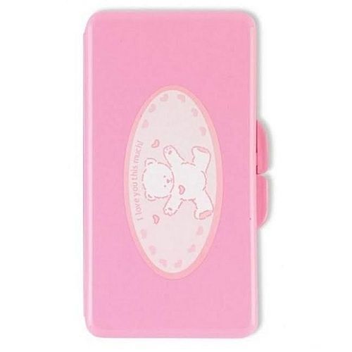 Baby Travel Wipe Case - Pink