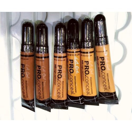 6pcs: L A Girl HD Foundation Pro Concealer