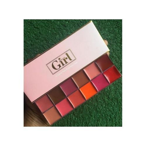 Girl 12 Colors Face And Body Lipstick Pallet