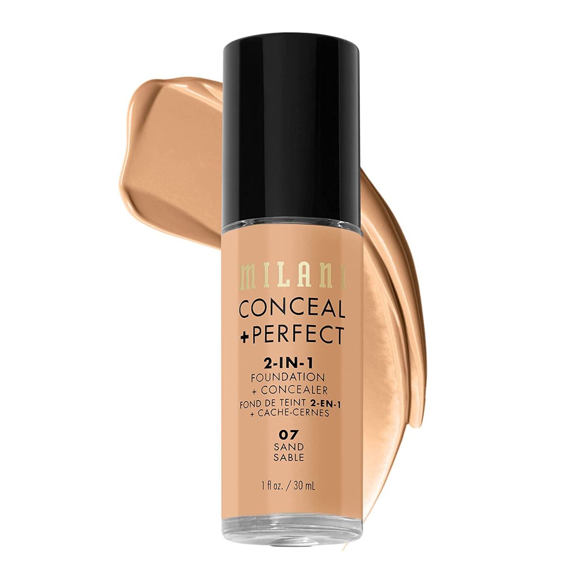 Conceal + Perfect 2-in-1 Foundation + Concealer - 07 Sand (1 Fl. Oz.)