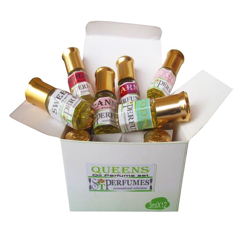 QUEENS Oil Perfume Set (3ml X 12)