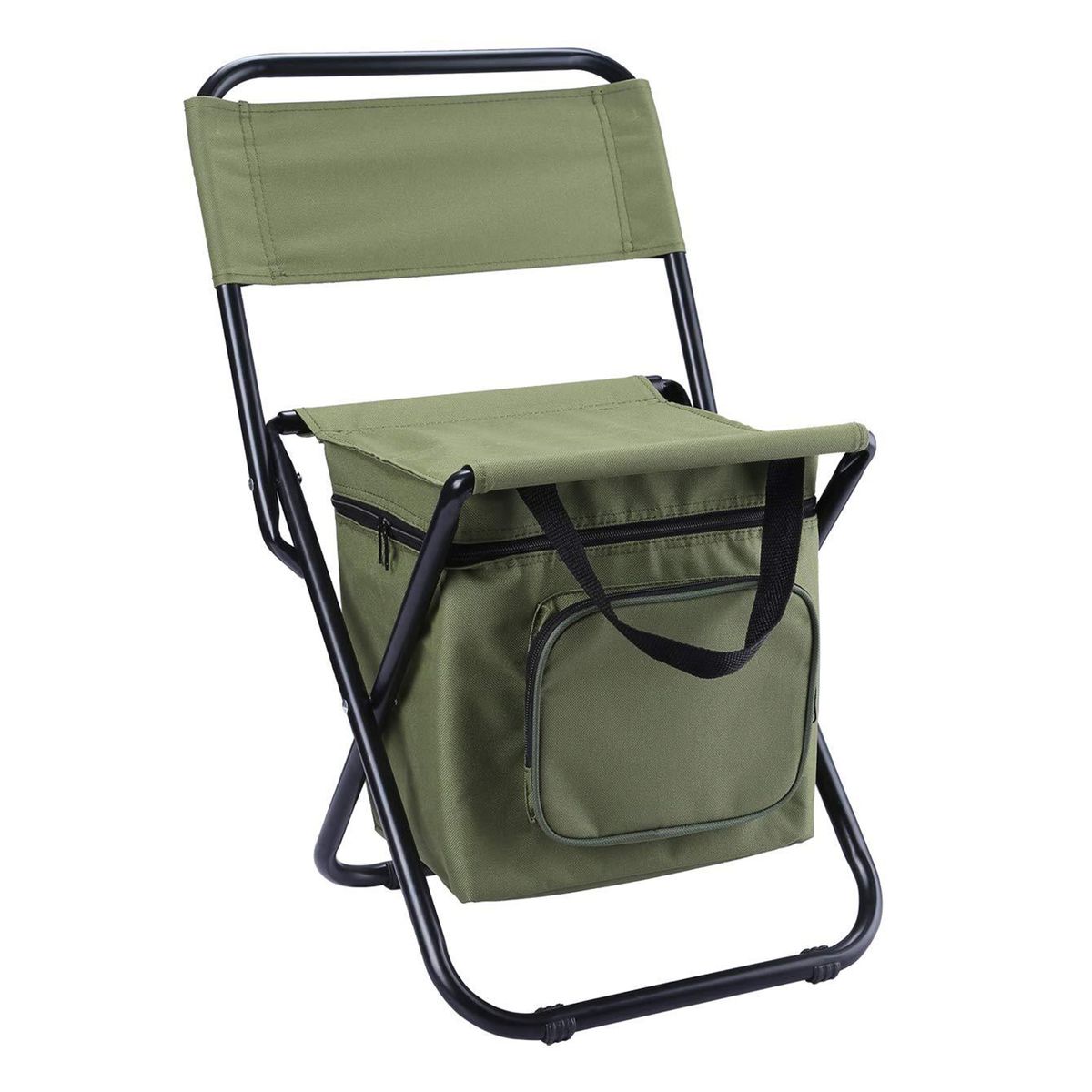 Folding Chair Large Capacity Camping Chair Green