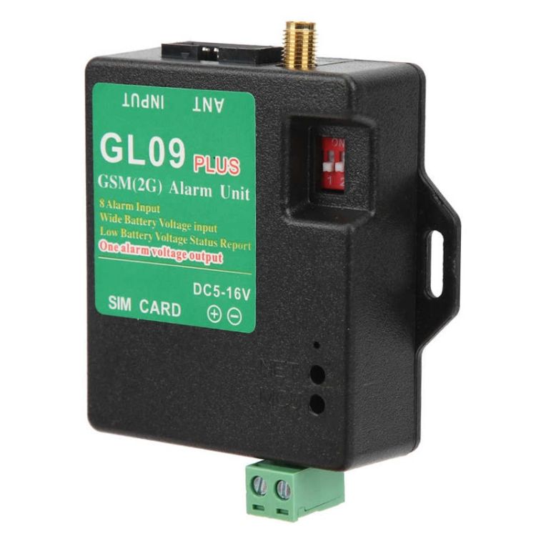 GL09 PLUS 8-channel Monitoring GSM Alarm Module