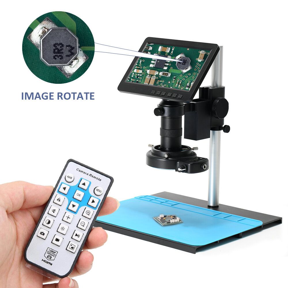New 20237 Inches LCD HD Video Microscope 150X C Mount Lens