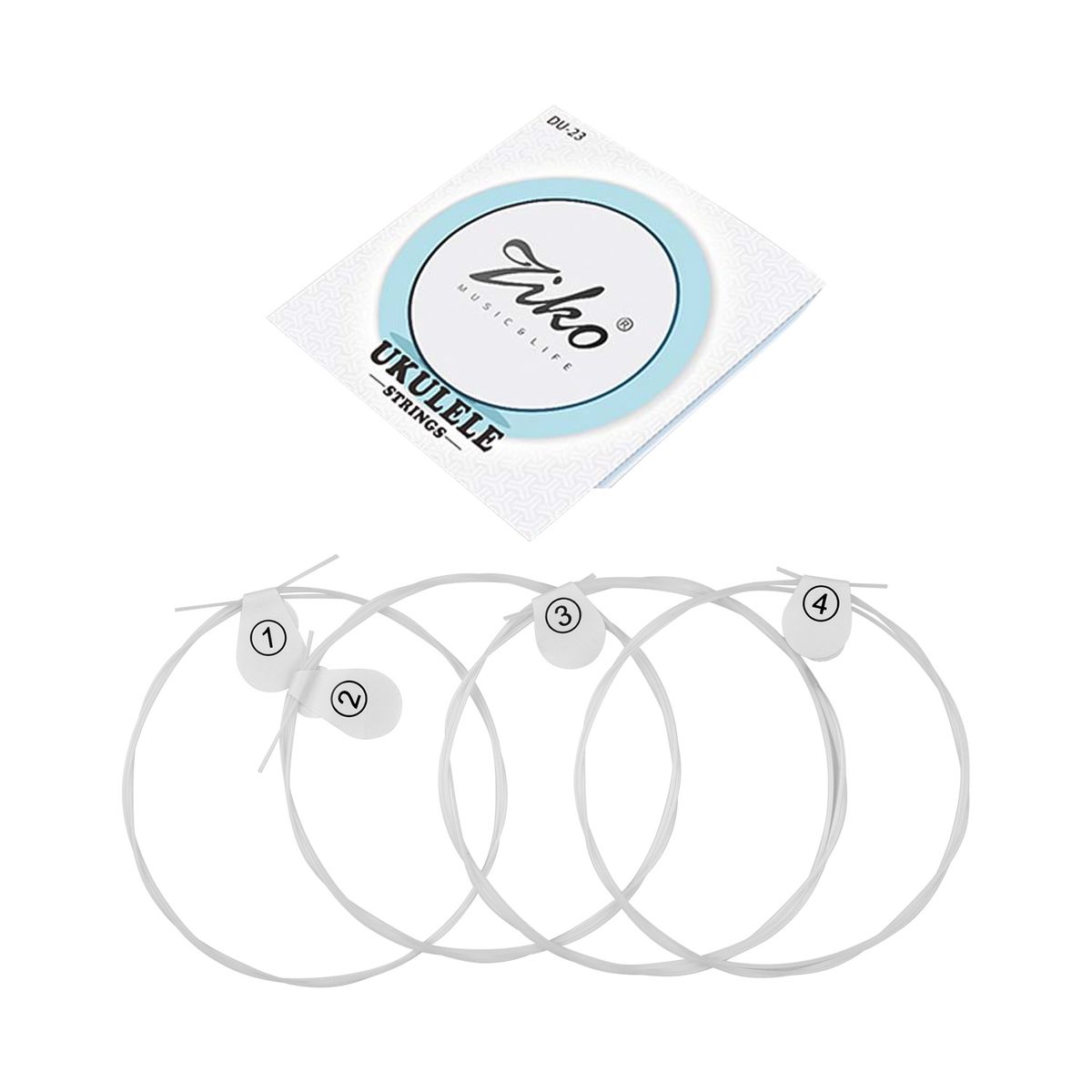 Nylon Ukulele Strings Set 4 Strings Set(.024-.026)