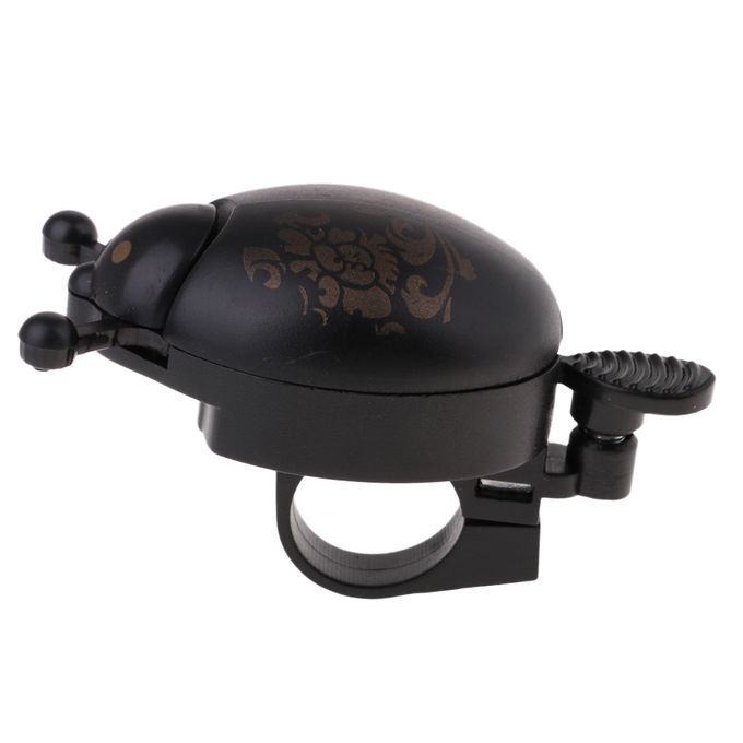 Childrens Kids Bike Bell Mountain Bicycle Novelty Ladybug Bug Black