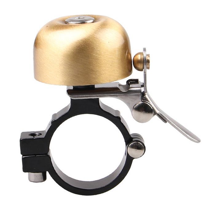 Kids Adults Bicycle Ring Bell Classic Brass Horn Nice Loud Golden