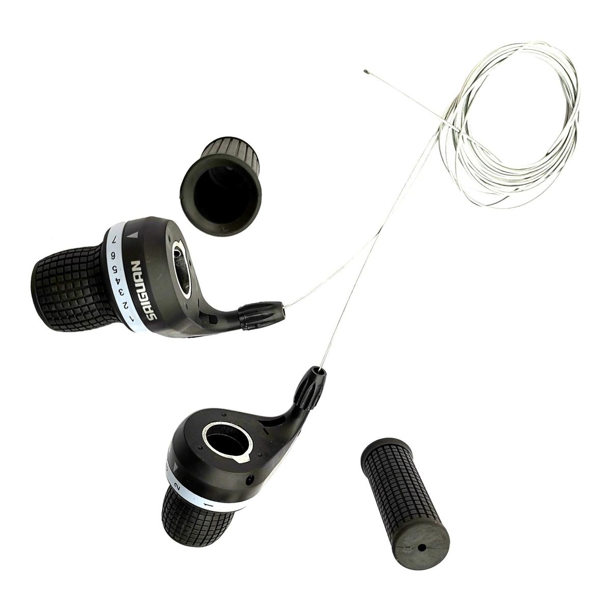 21S Twist Grip Gear Shifters Trip 3X7 Speed Twist Shifter