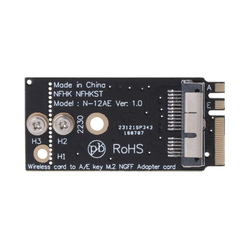 BCM94360CS2 BCM943224PCIEBT2 A E Key NGFF M.2 Adapter Card