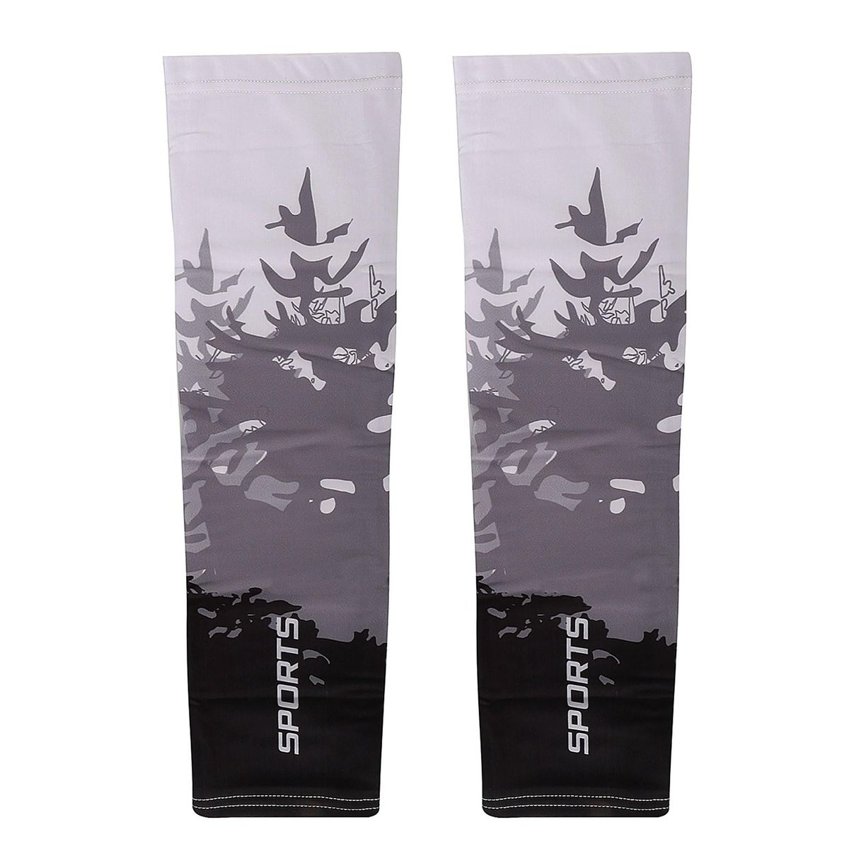 Outdoor Riding Uv Protection Fishing Sunscreen Cuff Black