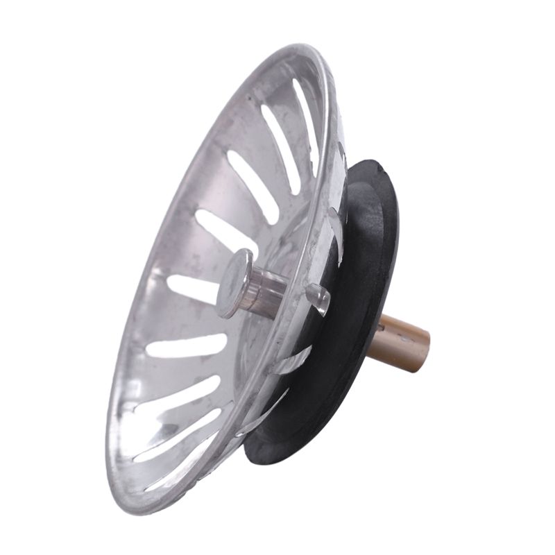 Spin Dia Drainer Lock Top-Food Drain Stopper Waste 8cm Sink