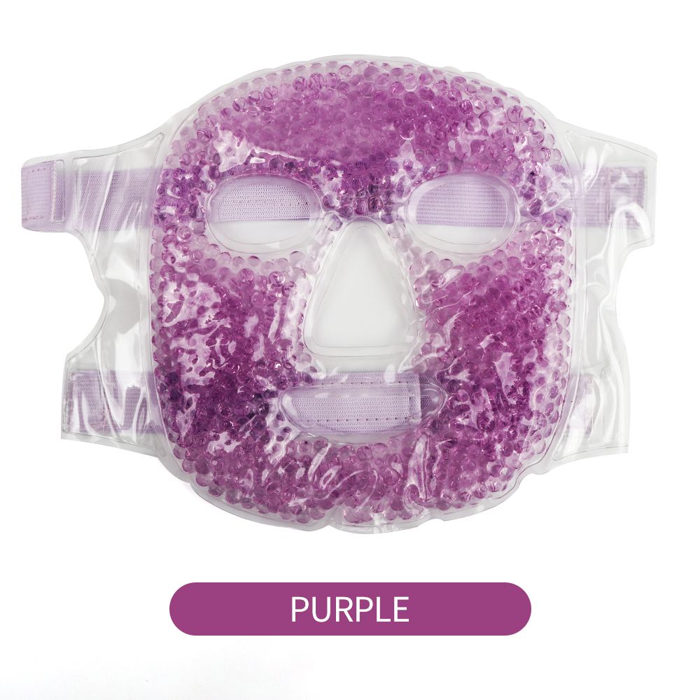 Ice  Face Mask Anti Wrinkle Relieve Fatigue Skin Firming Spa Hot Cold Therapy Ice Pack Cooling Massage Beauty Skin Care Tool ACU