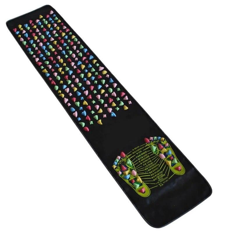 Super Pain Version Acupoint Silicone Foot Pad Coussin De Pied Finger Pressure Board Walking Blanket Foot Massage Pad