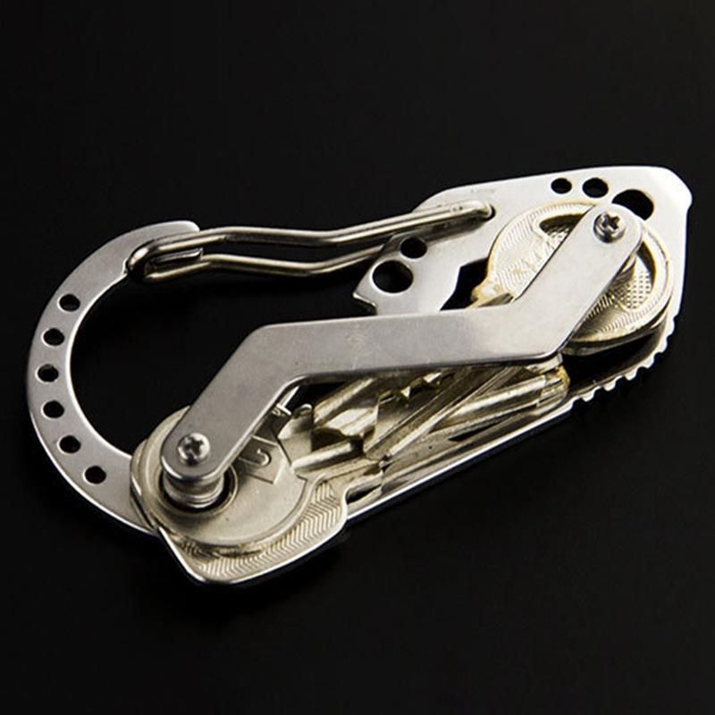 Multitool Carabiner Stainless Steel Multitool Keychain EDC