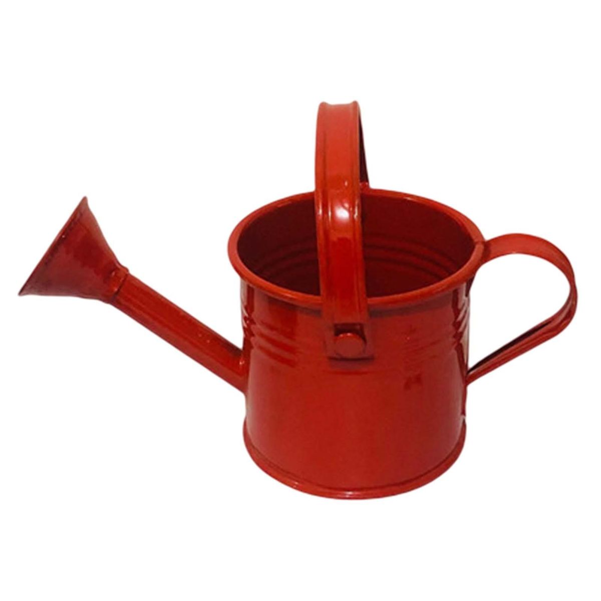 Handle Kettle Flower Planting Pot Watering Can Red