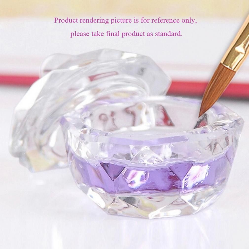New Nail Art Acrylic Crystal Glass Dappen Dish Bowl Cup