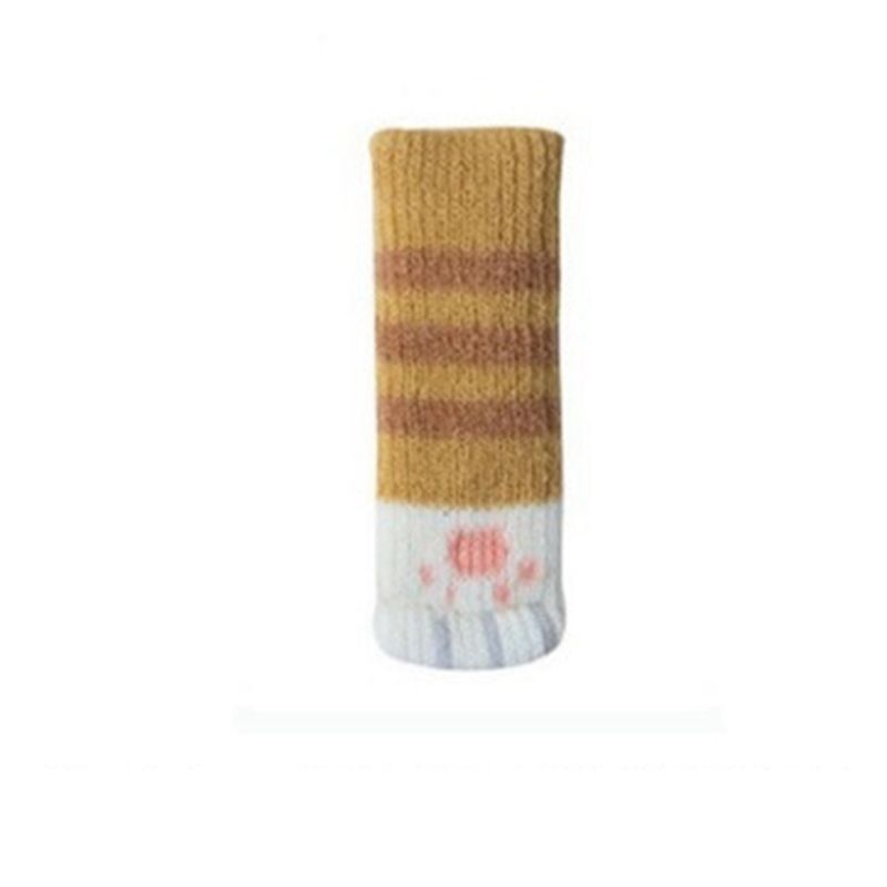 4pcs/set Cat Claw Chair Leg Caps Rubber Feet Protector Pads Furniture Table Covers Socks Plugs Cover Furniture Leveling Feet-B