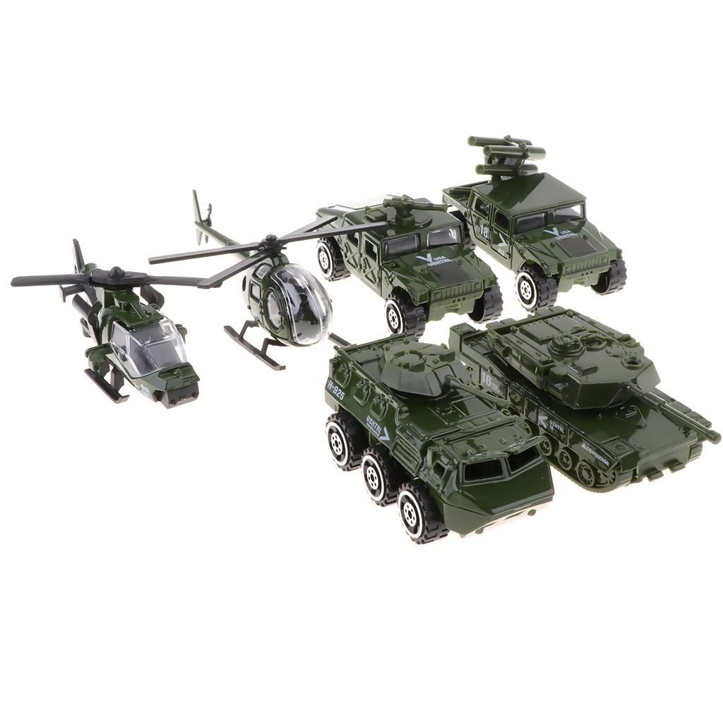 1/87 Diecast Alloy   Vehicles Tank Toy  Playset For Kids