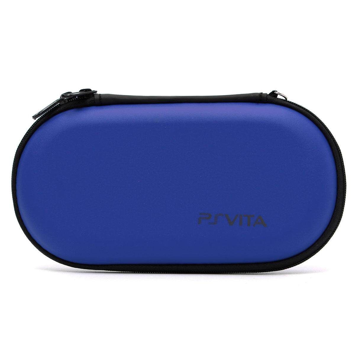 BLACK CARRYING HARD CASE COVER BAG POUCH FOR Sony Playstation PS Vita PSV 2000 Blue
