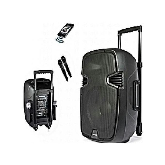 8'' Rechargeable Public Address System Bluetooth 2 Mic, FM