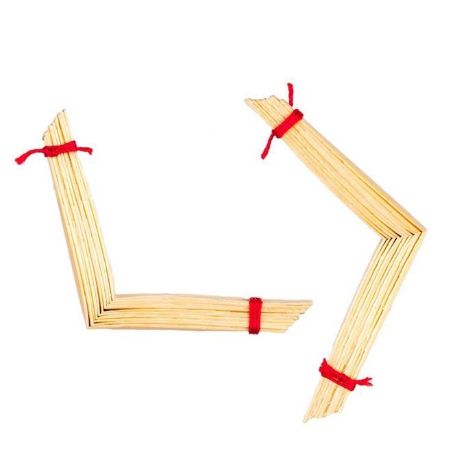 Pack20pcs Gouged Folded Oboe Reed Cane For Oboist Oboe Replacement