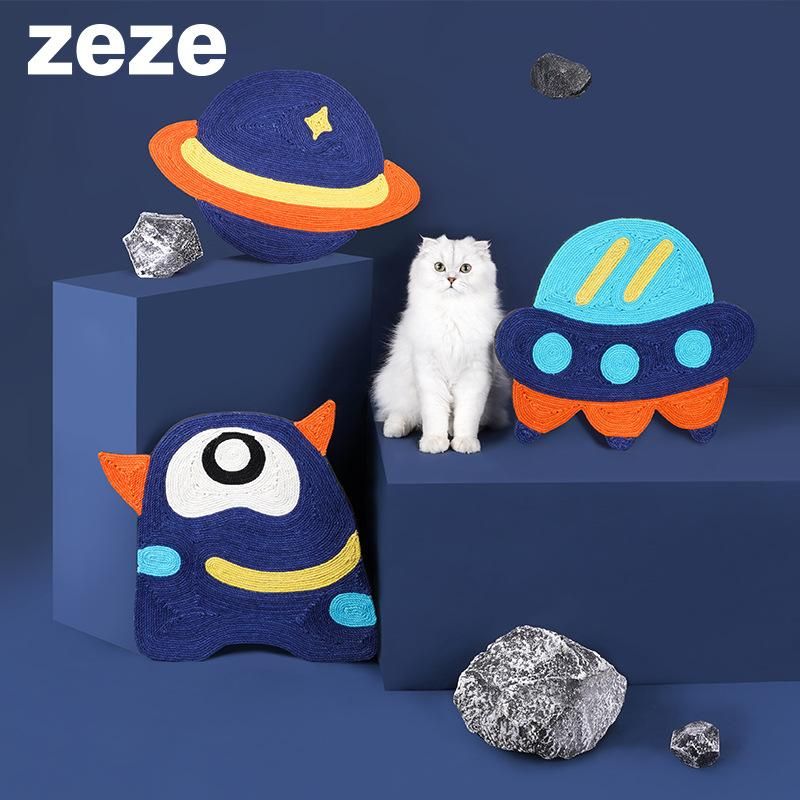 Starry Sky Cat Claw Pad Claw Plate Sisal Hemp Pad Cat Claw Grinder Claw Plate