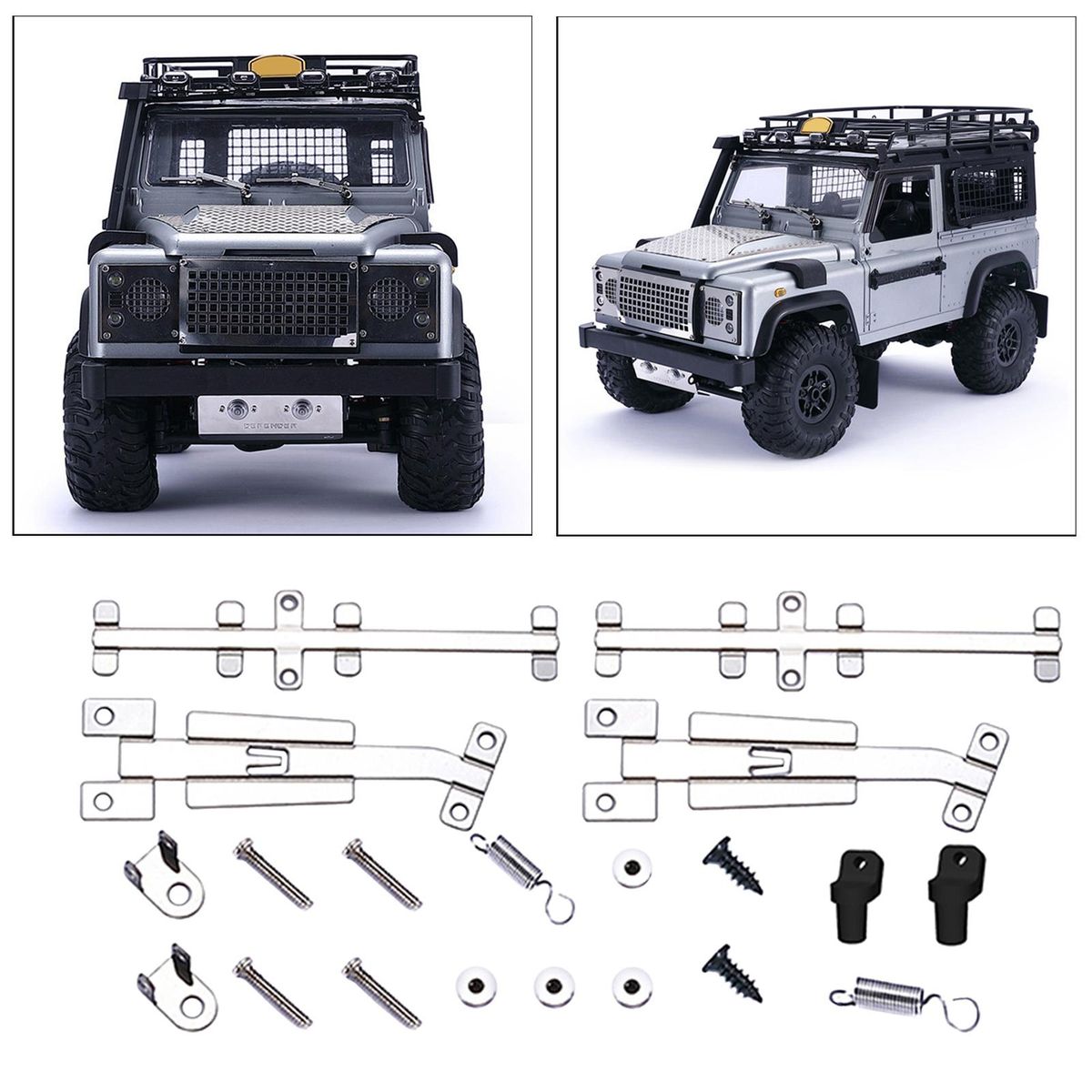 Decorative Simulation Windscreen Wiper For MN D90 D91 RC 1