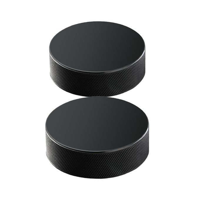 2 Packs Ice Hockey Pucks φ7.5cm Sports Supplies For Practice Training